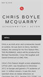 Mobile Screenshot of chrisboyle.net